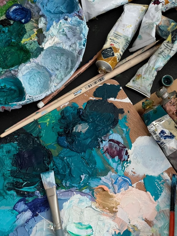 Oil Painting at ARS